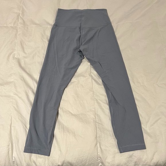 Lululemon Align Crop 23" Light Blue Chambray - Picture 6 of 7